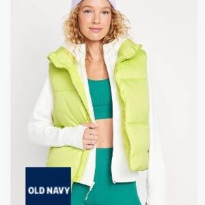 Old Navy Women's  Puffer Vest in Citrine 3X